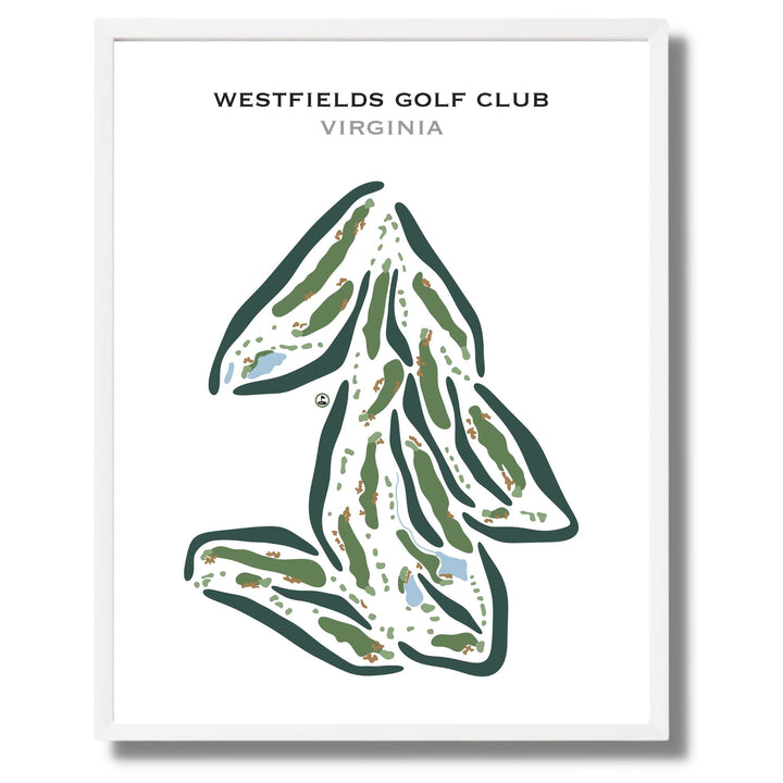 Westfields Golf Club, Virginia - Printed Golf Courses