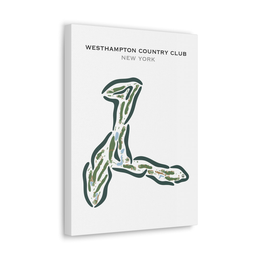 Westhampton Country Club, New York - Printed Golf Courses