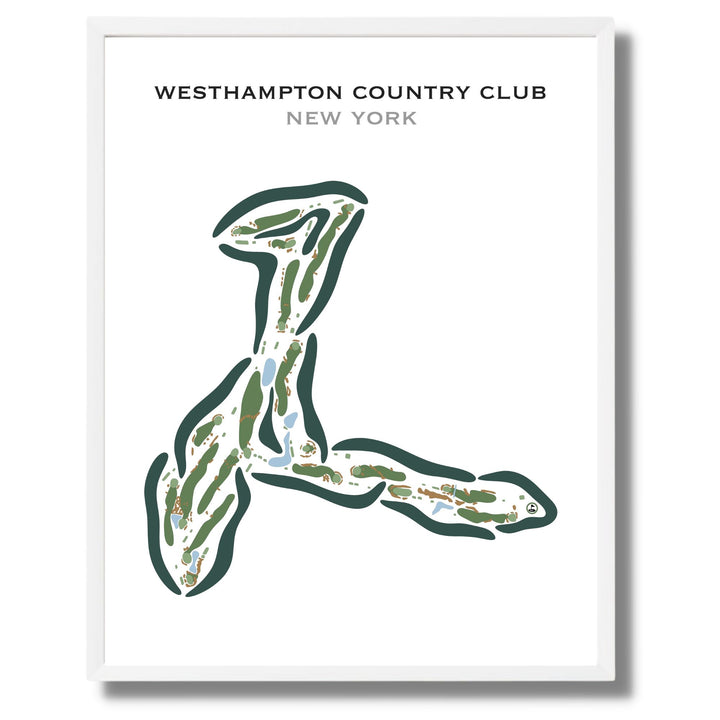 Westhampton Country Club, New York - Printed Golf Courses