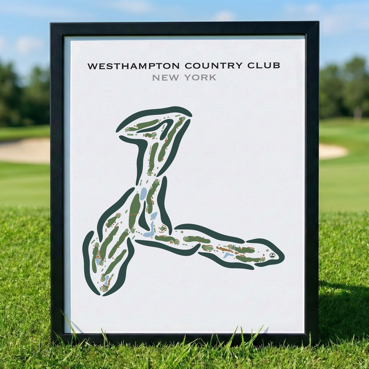 Westhampton Country Club, New York - Printed Golf Courses