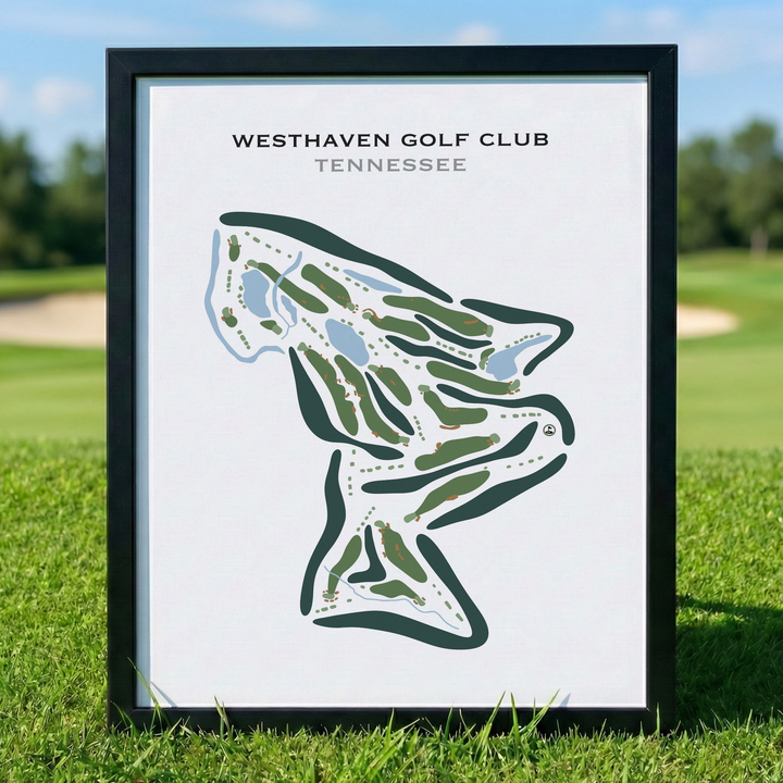 Westhaven Golf Club, Tennessee - Printed Golf Courses