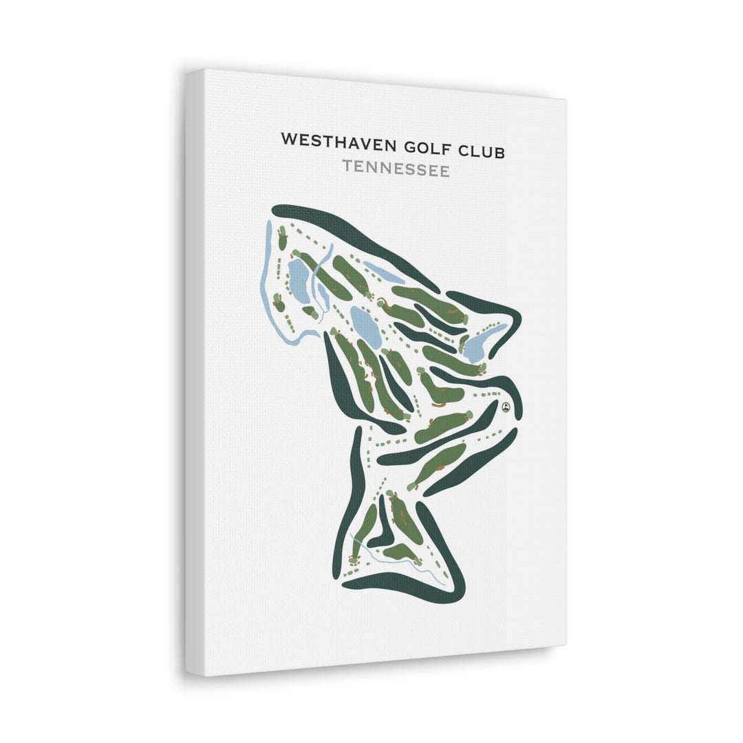 Westhaven Golf Club, Tennessee - Printed Golf Courses