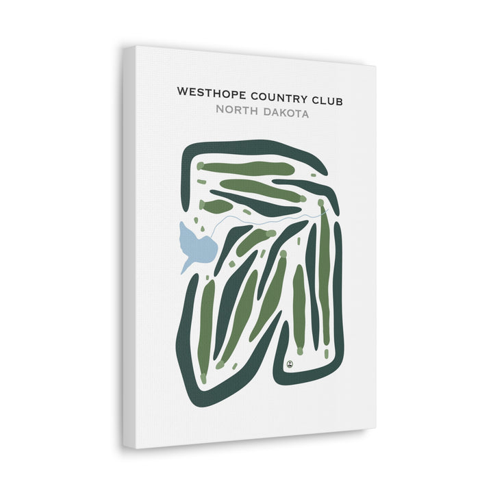 Westhope Country Club, North Dakota - Printed Golf Courses