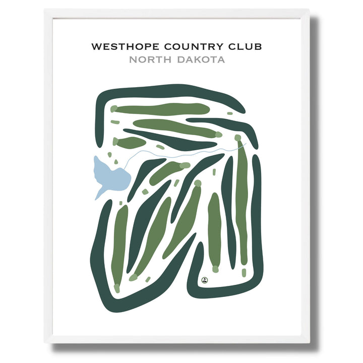 Westhope Country Club, North Dakota - Printed Golf Courses