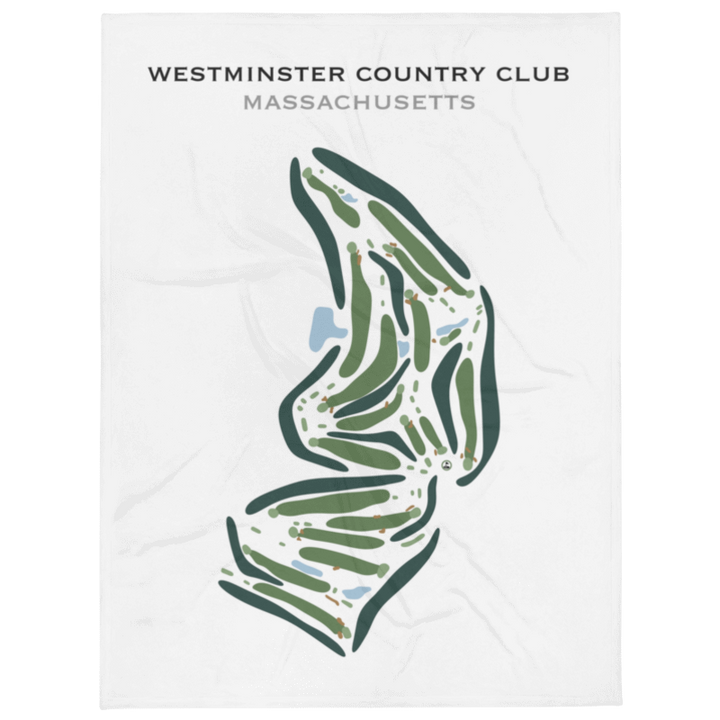 Westminster Country Club, Massachusetts - Printed Golf Course