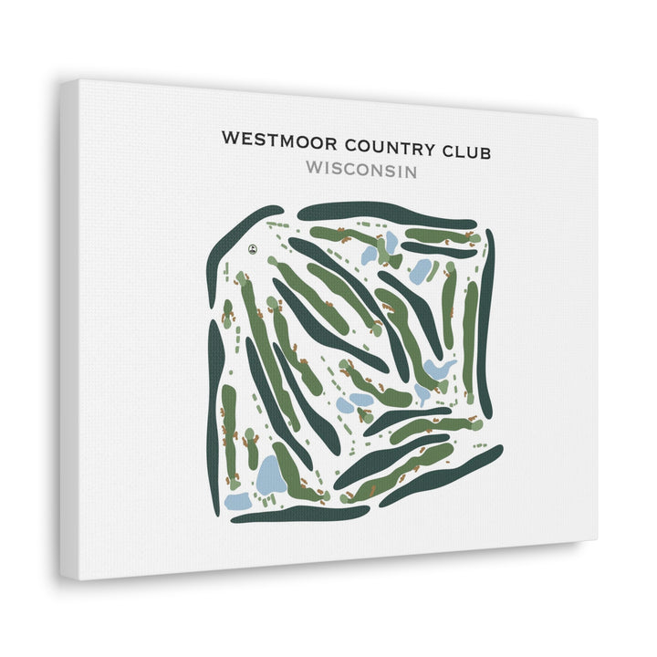 Westmoor Country Club, Wisconsin - Printed Golf Course