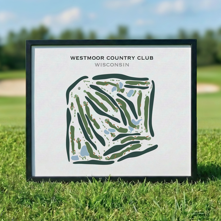 Westmoor Country Club, Wisconsin - Printed Golf Course