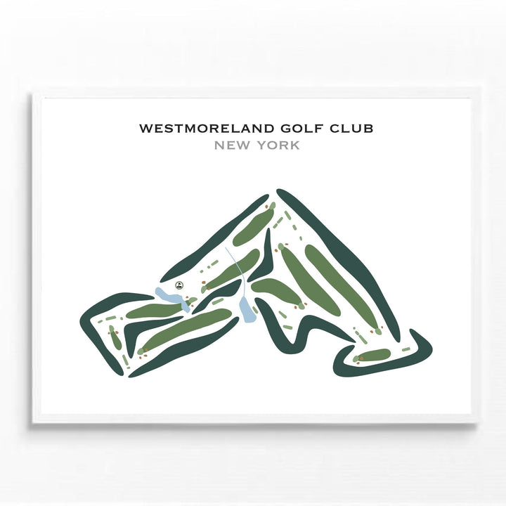 Westmoreland Golf Club, New York - Printed Golf Courses