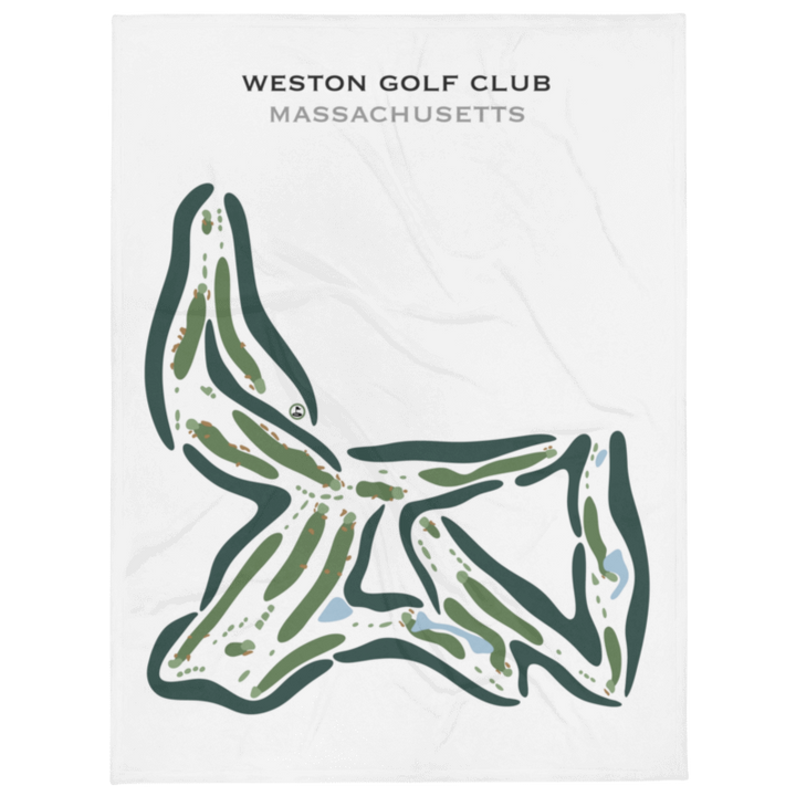 Weston Golf Club, Massachusetts - Printed Golf Courses