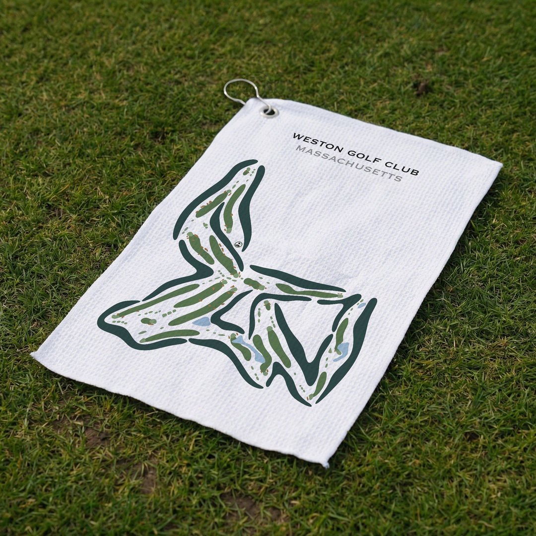 Weston Golf Club, Massachusetts - Printed Golf Courses