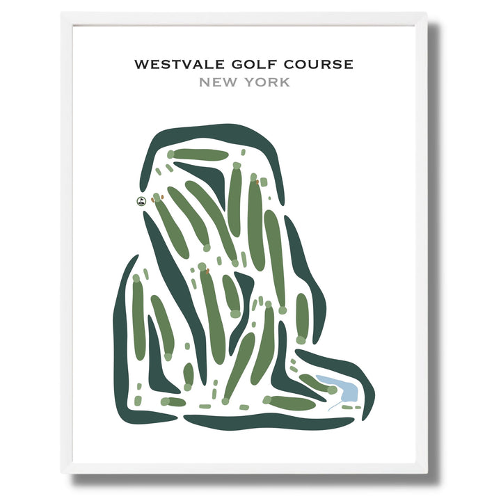 Westvale Golf Course, New York - Printed Golf Courses