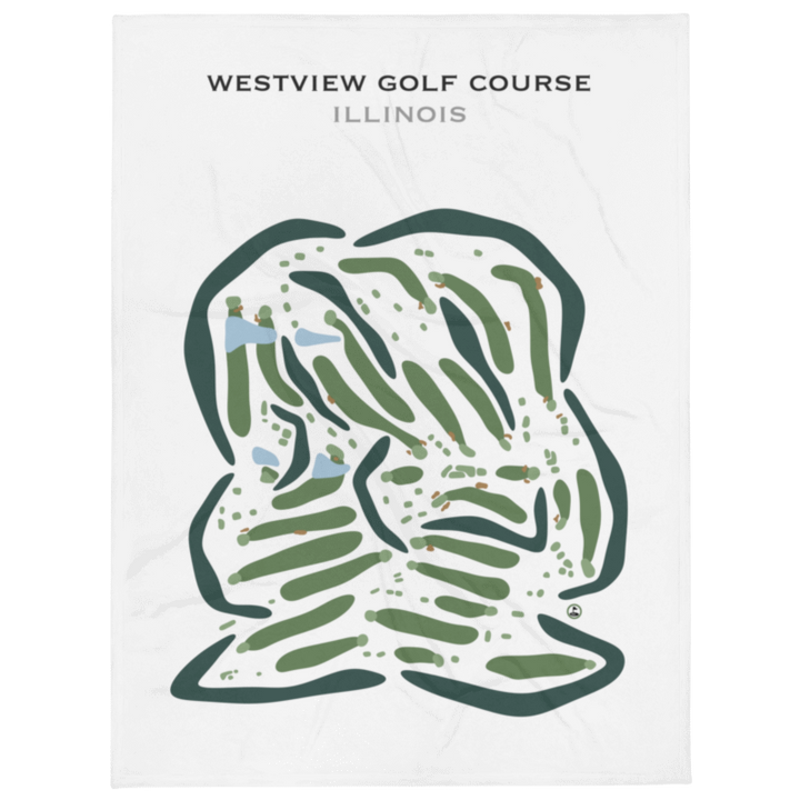 Westview Golf Course, Illinois - Printed Golf Courses