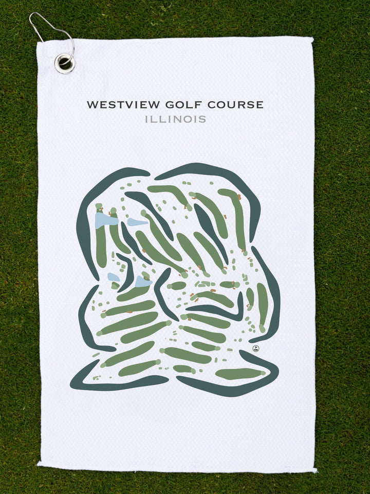 Westview Golf Course, Illinois - Printed Golf Courses