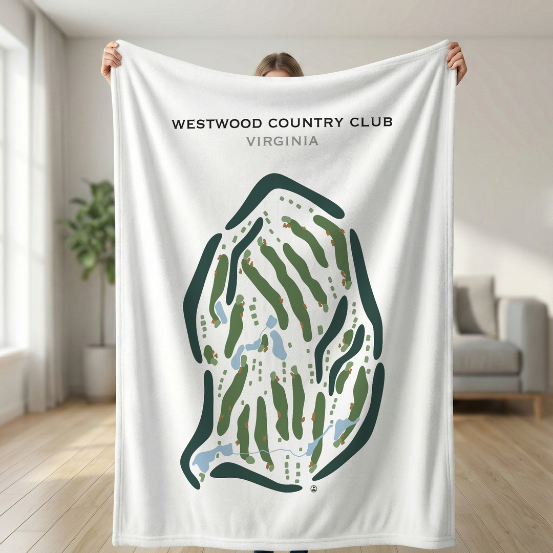 Westwood Country Club, Virginia - Printed Golf Courses