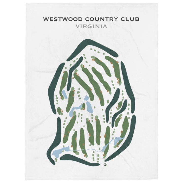 Westwood Country Club, Virginia - Printed Golf Courses