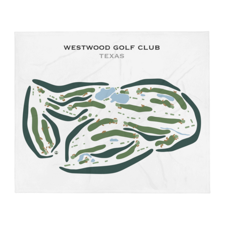 Westwood Golf Club, Texas - Printed Golf Courses