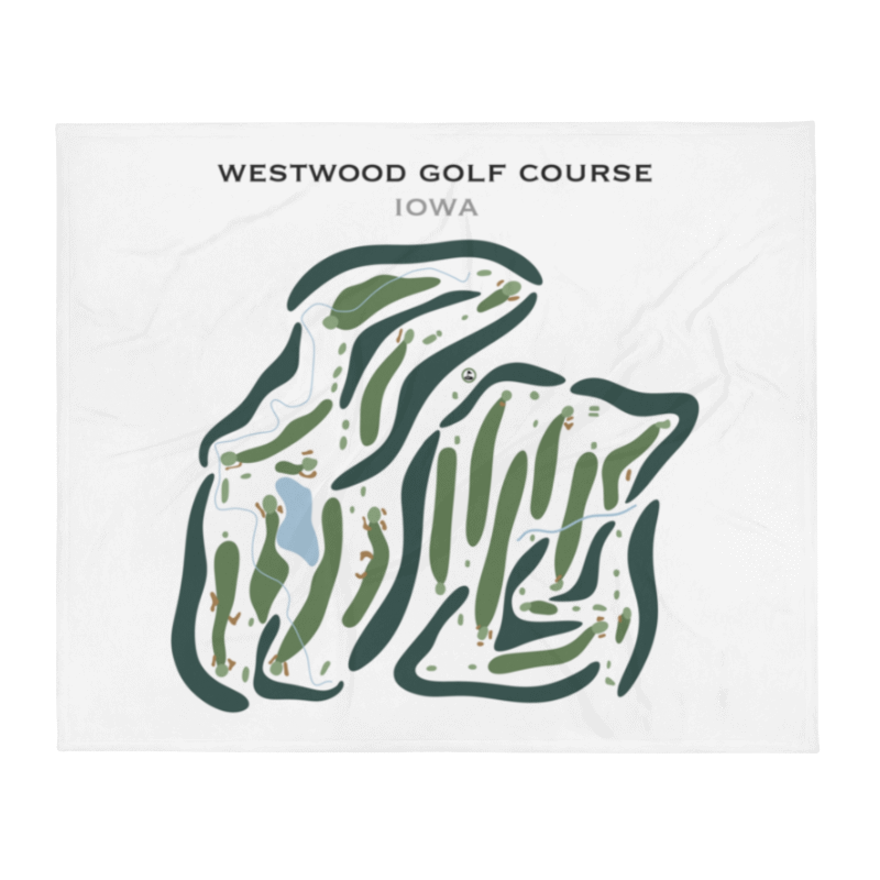 Westwood Golf Course, Iowa - Printed Golf Courses
