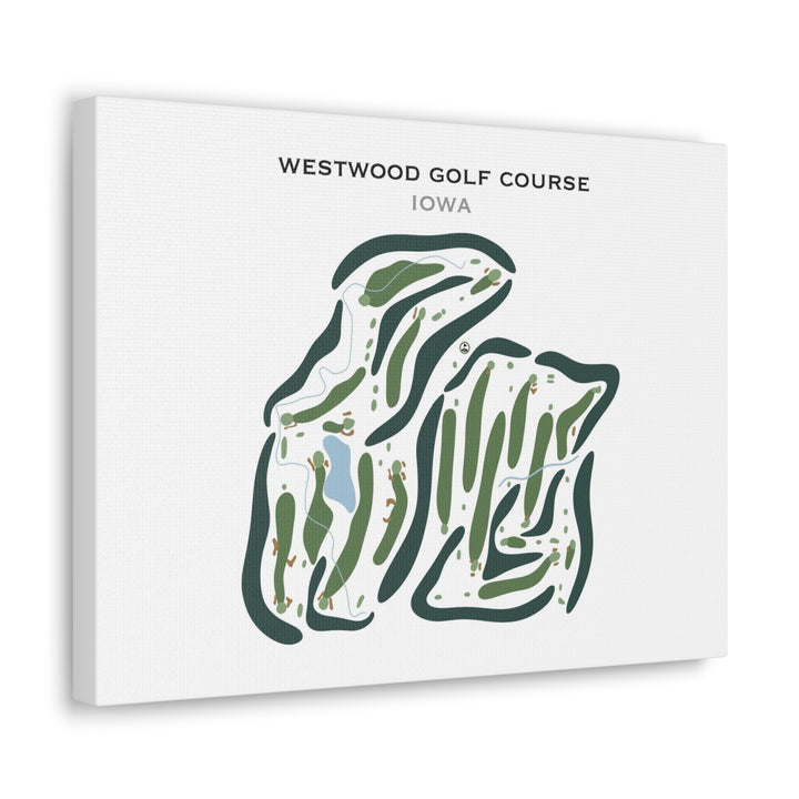Westwood Golf Course, Iowa - Printed Golf Courses
