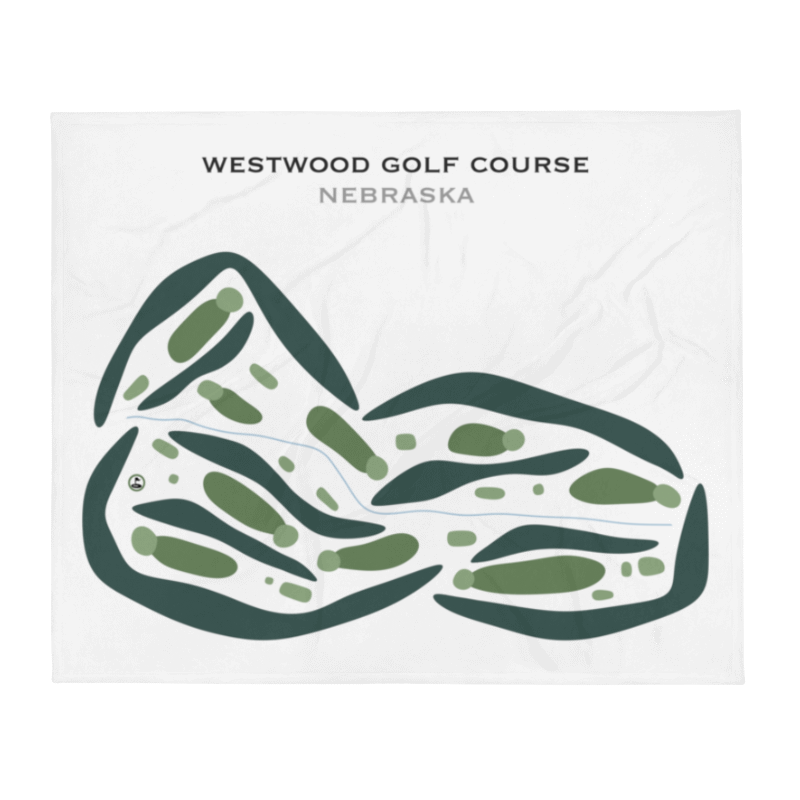 Westwood Golf Course, Nebraska - Printed Golf Courses