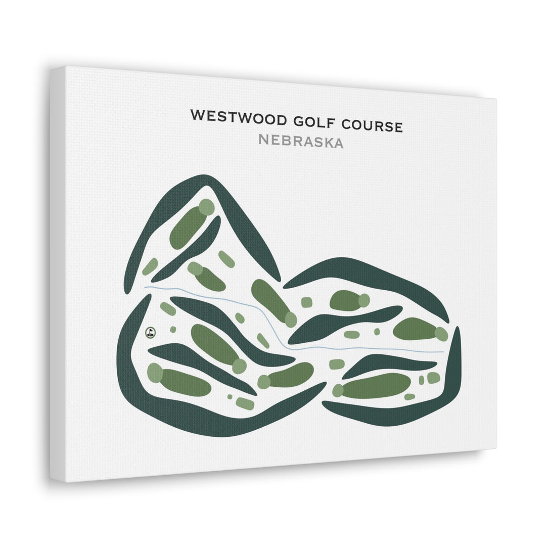 Westwood Golf Course, Nebraska - Printed Golf Courses