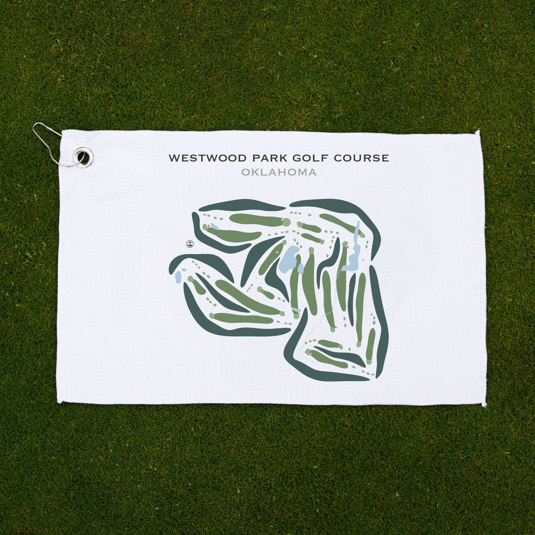 Westwood Park Golf Course, Oklahoma - Printed Golf Courses