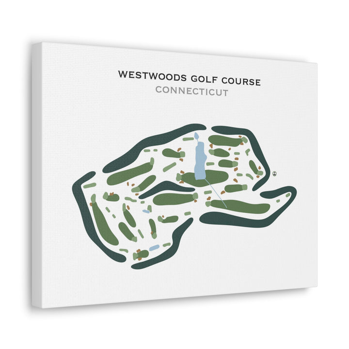 Westwoods Golf Course, Connecticut - Printed Golf Courses