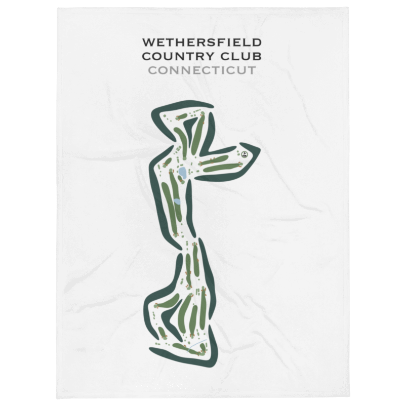 Wethersfield Country Club, Connecticut - Printed Golf Courses