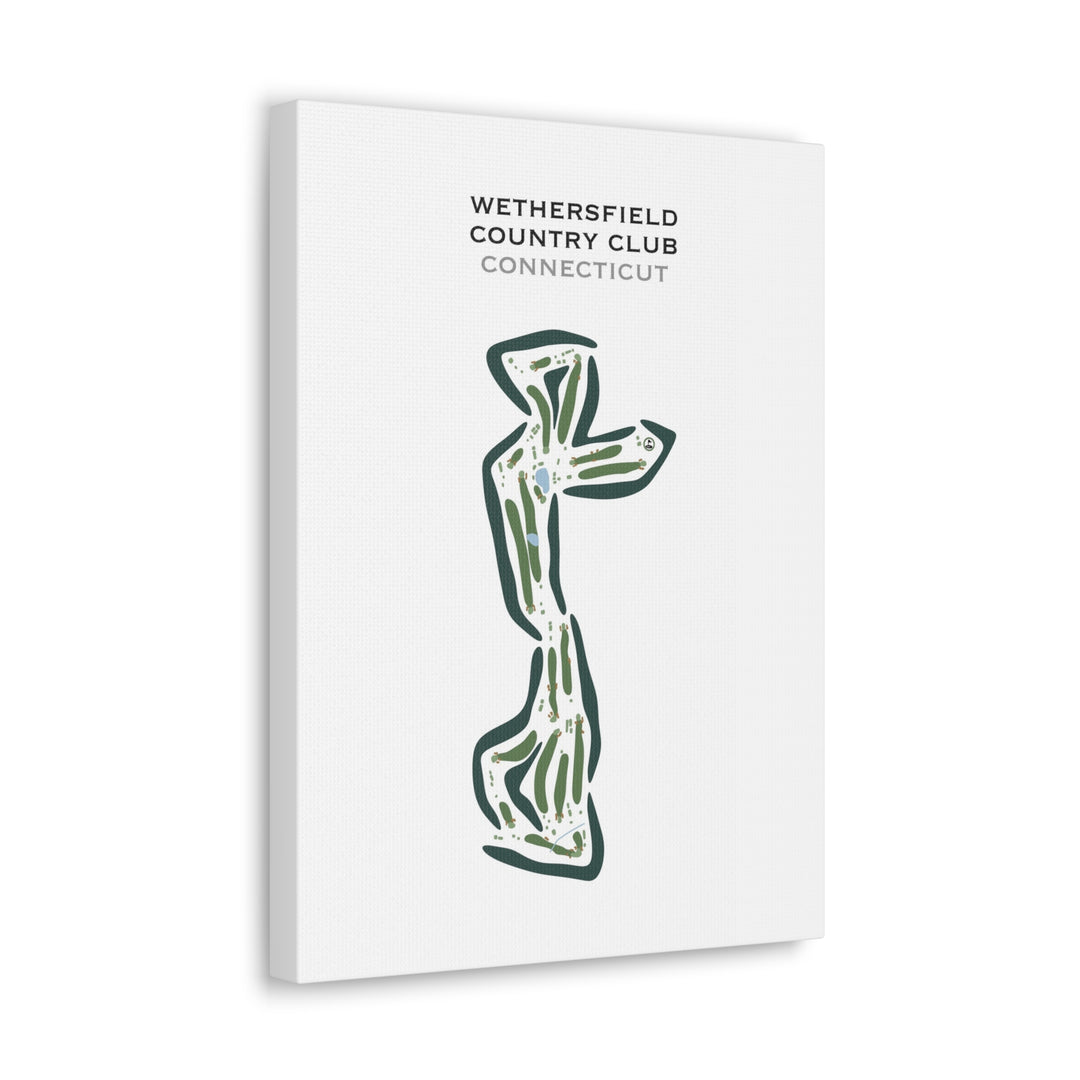 Wethersfield Country Club, Connecticut - Printed Golf Courses