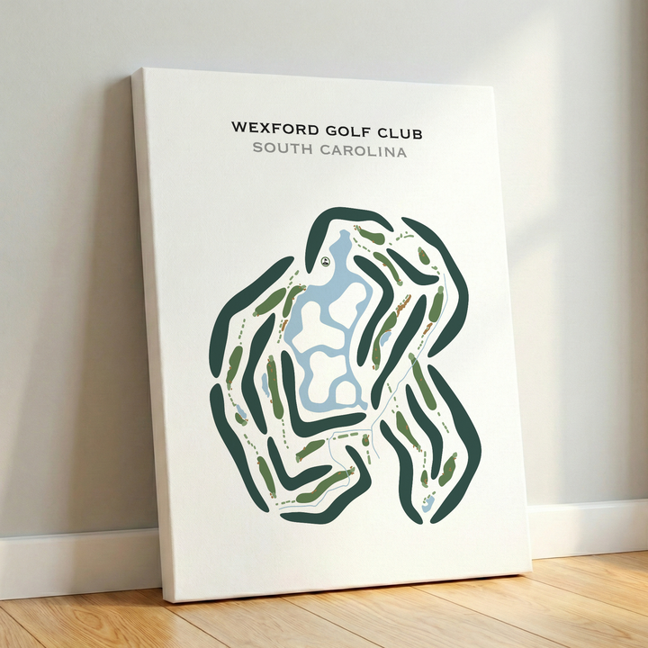 Wexford Golf Club, South Carolina - Printed Golf Courses