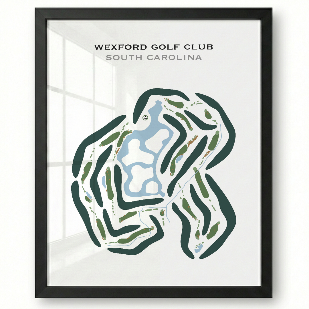 Wexford Golf Club, South Carolina - Printed Golf Courses