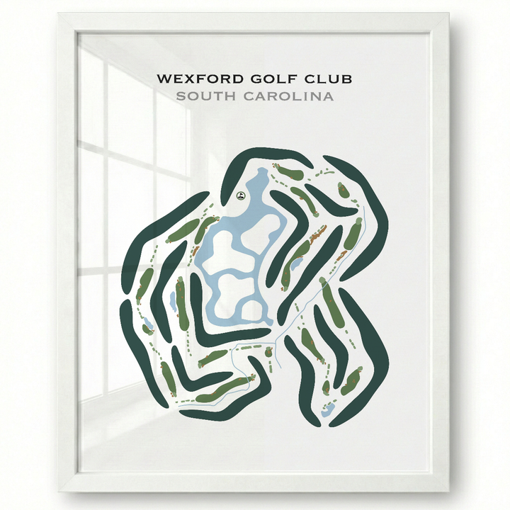 Wexford Golf Club, South Carolina - Printed Golf Courses