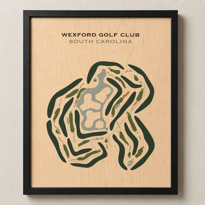Wexford Golf Club, South Carolina - Printed Golf Courses