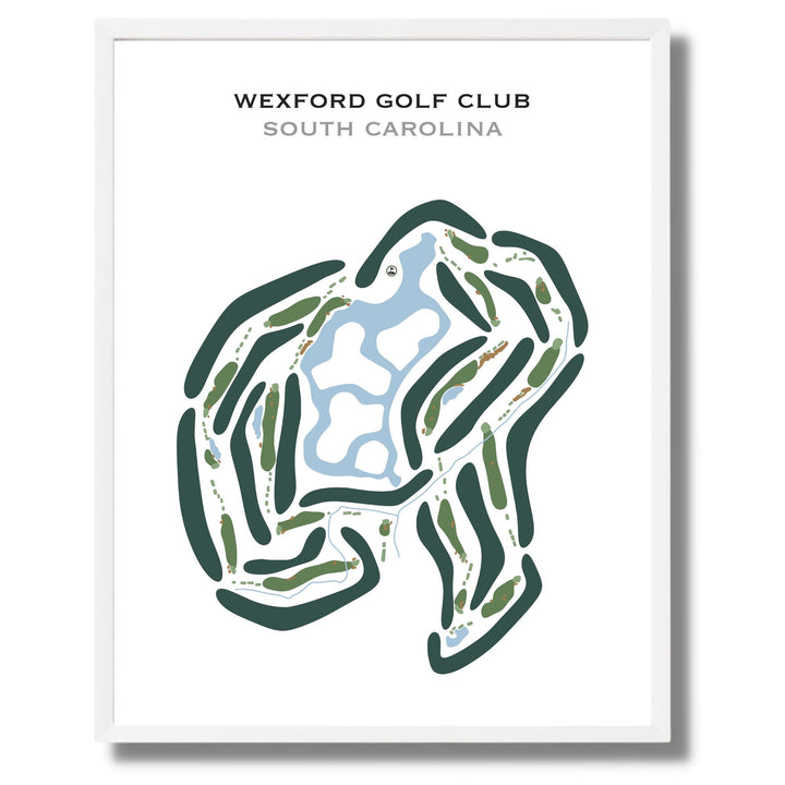 Wexford Golf Club, South Carolina - Printed Golf Courses