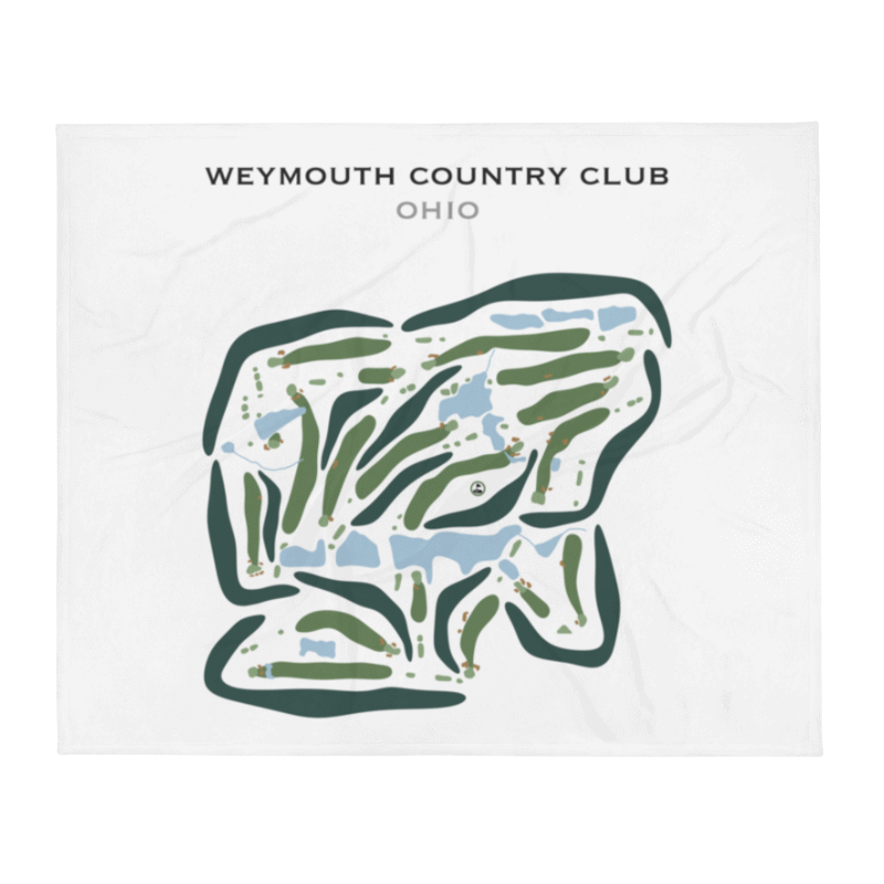 Weymouth Country Club, Ohio - Printed Golf Courses