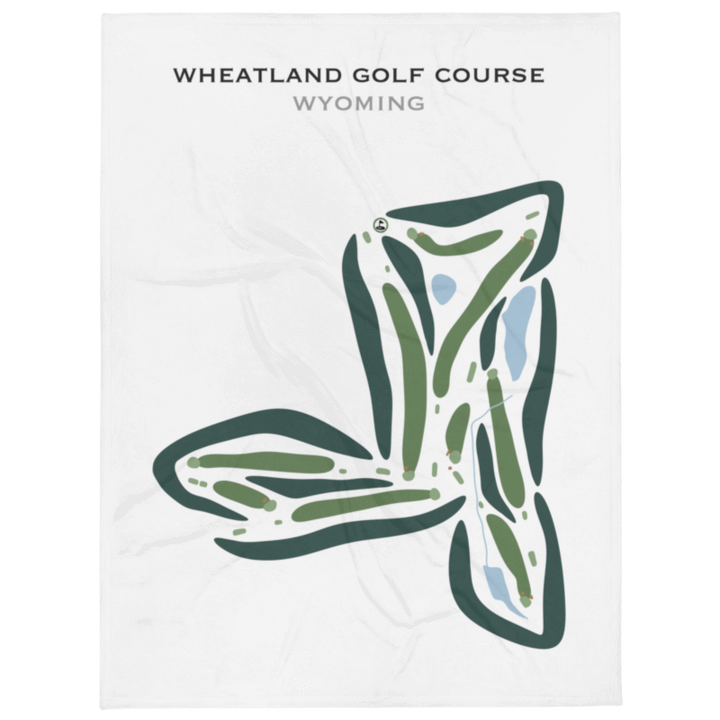 Wheatland Golf Course, Wyoming - Printed Golf Courses