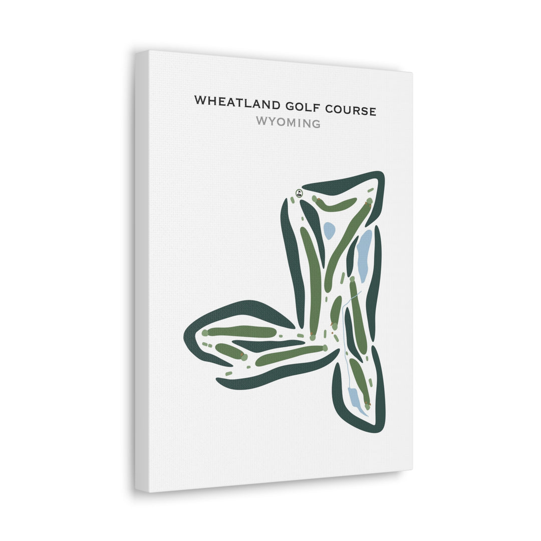 Wheatland Golf Course, Wyoming - Printed Golf Courses