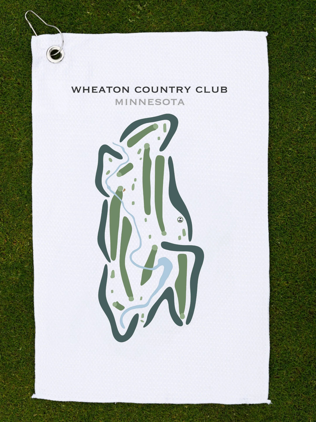 Wheaton Country Club, Minnesota - Printed Golf Courses