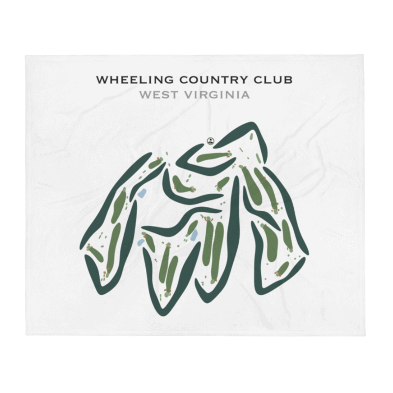 Wheeling Country Club, West Virginia - Printed Golf Courses