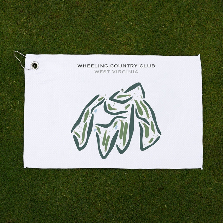 Wheeling Country Club, West Virginia - Printed Golf Courses