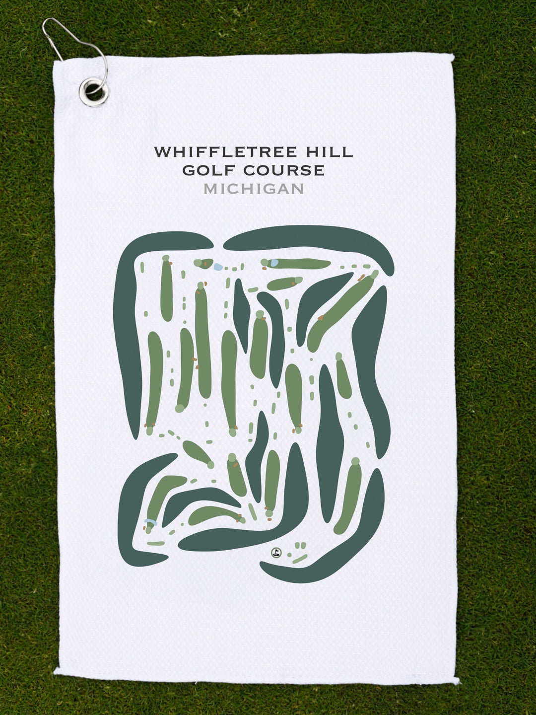 Whiffletree Hill Golf Course, Michigan - Printed Golf Courses