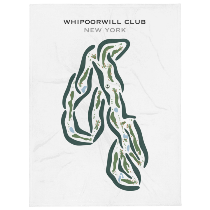 Whippoorwill Club, New York - Printed Golf Courses