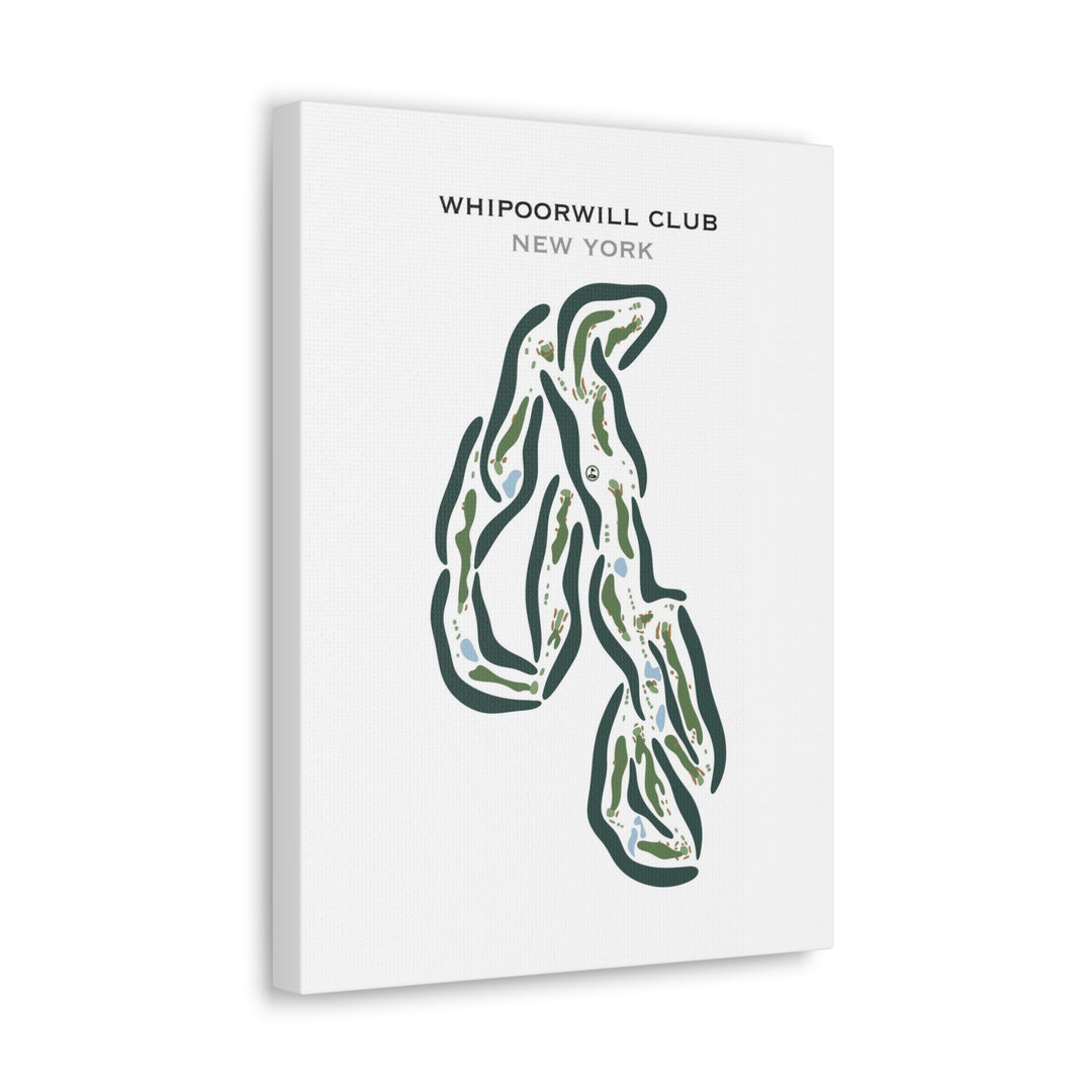 Whippoorwill Club, New York - Printed Golf Courses