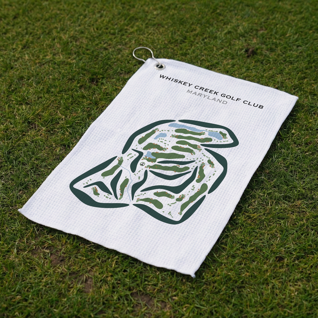 Whiskey Creek Golf Course, Maryland - Printed Golf Courses