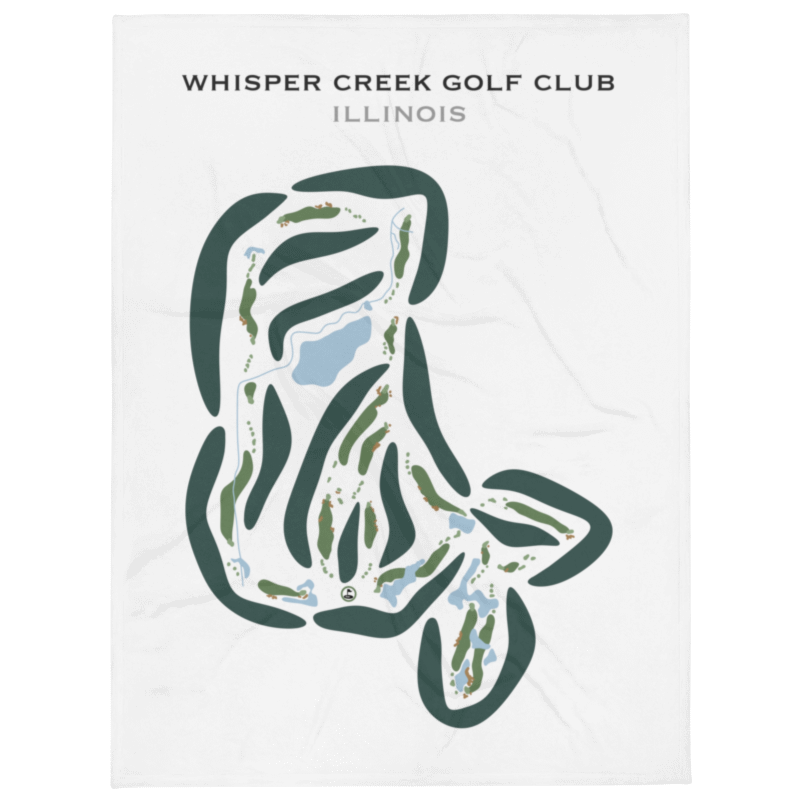 Whisper Creek Golf Club, Illinois - Printed Golf Courses