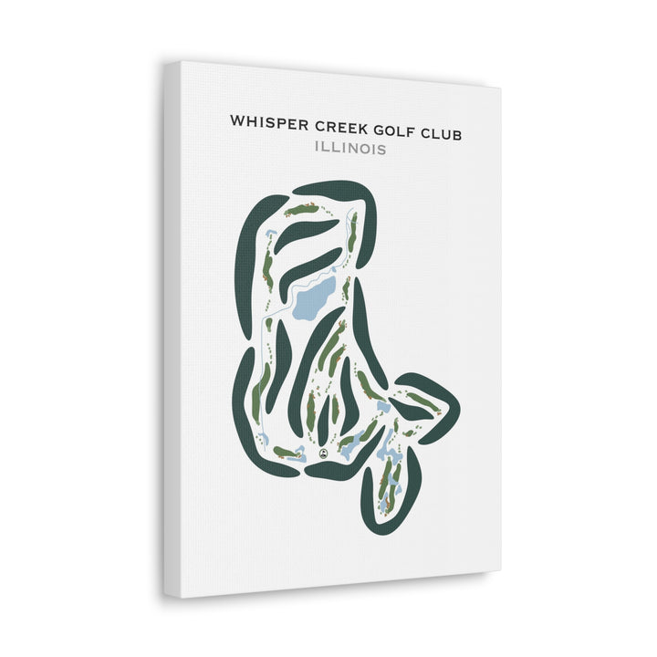 Whisper Creek Golf Club, Illinois - Printed Golf Courses