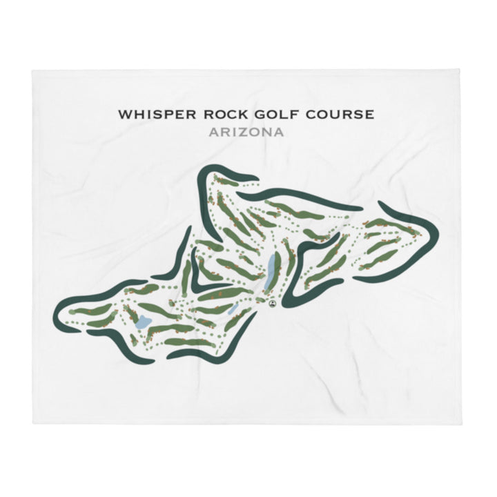 Whisper Rock Golf Course, Arizona - Printed Golf Courses