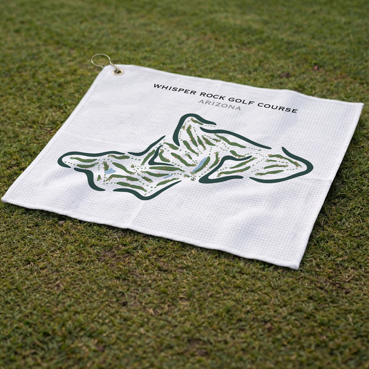 Whisper Rock Golf Course, Arizona - Printed Golf Courses