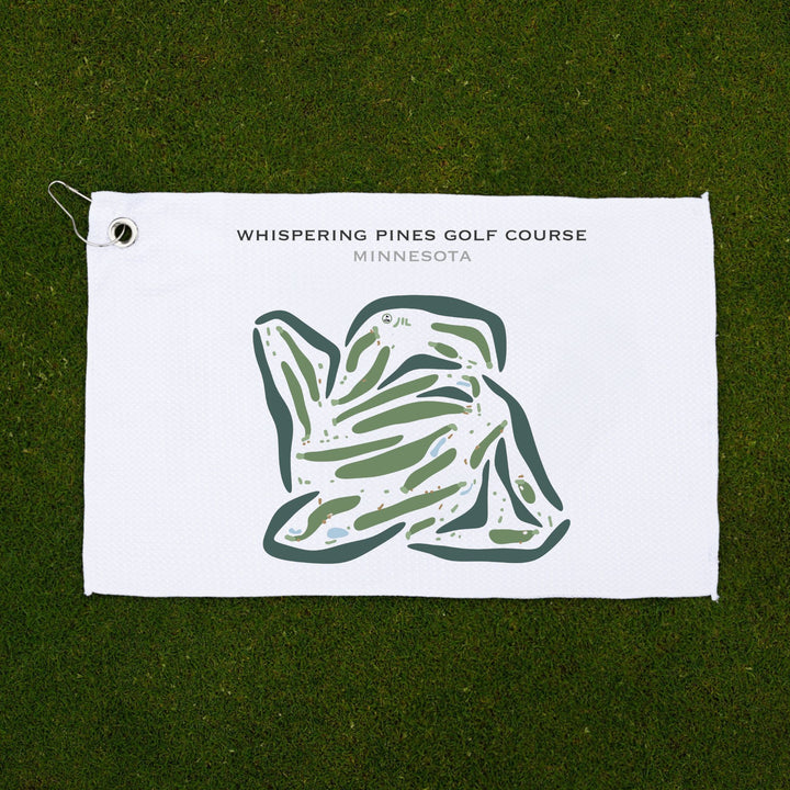 Whispering Pines Golf Course, Minnesota - Printed Golf Courses