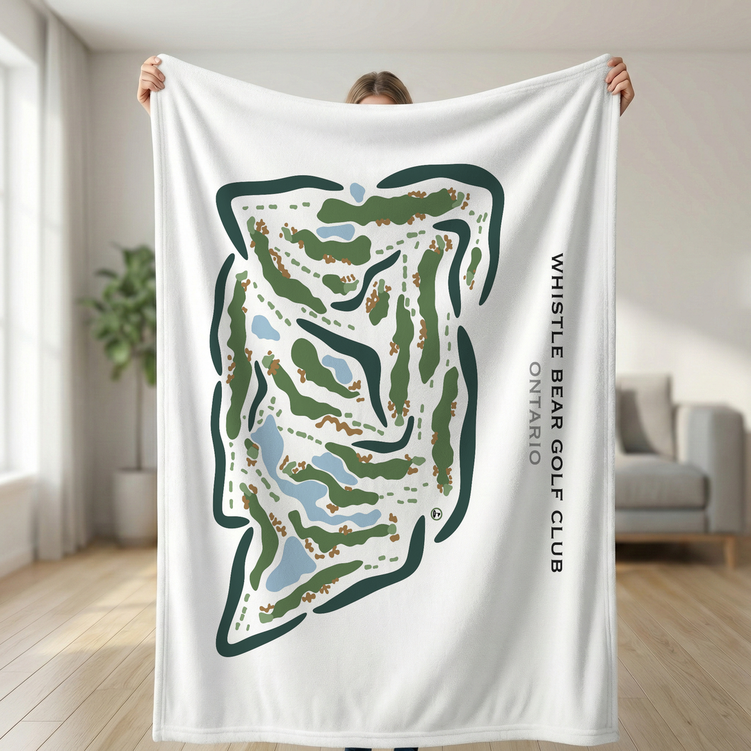 Whistle Bear Golf Club, Ontario, Canada - Printed Golf Courses