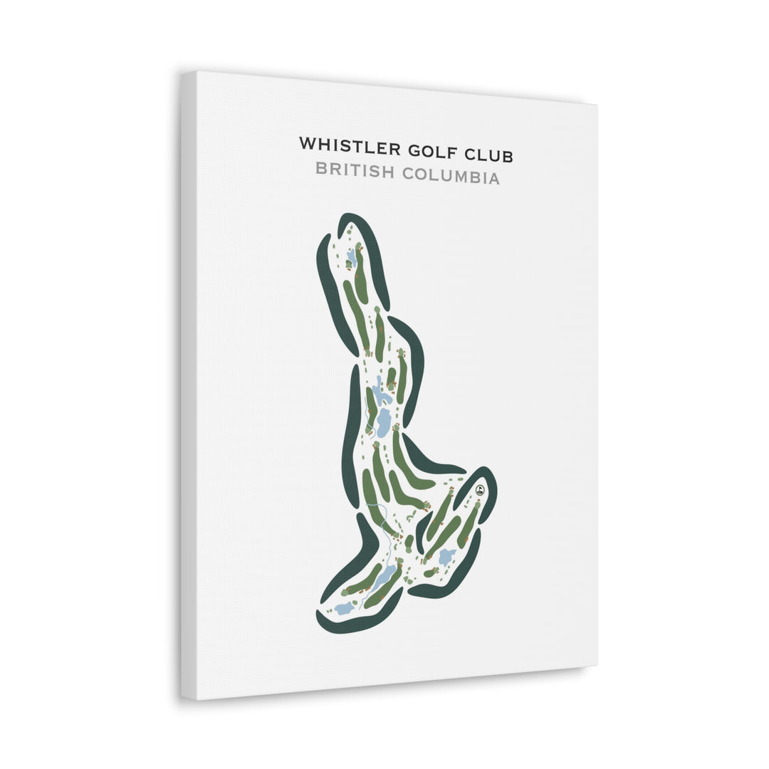 Whistler Golf Club, Canada - Printed Golf Courses